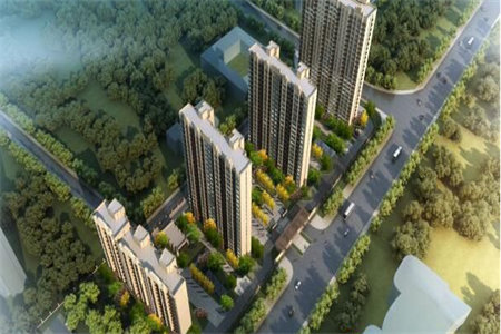 新城润扬首府3室2厅2卫137.03m2毛坯房